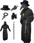 Nicexx Plague Doctor Costume Halloween Costumes for