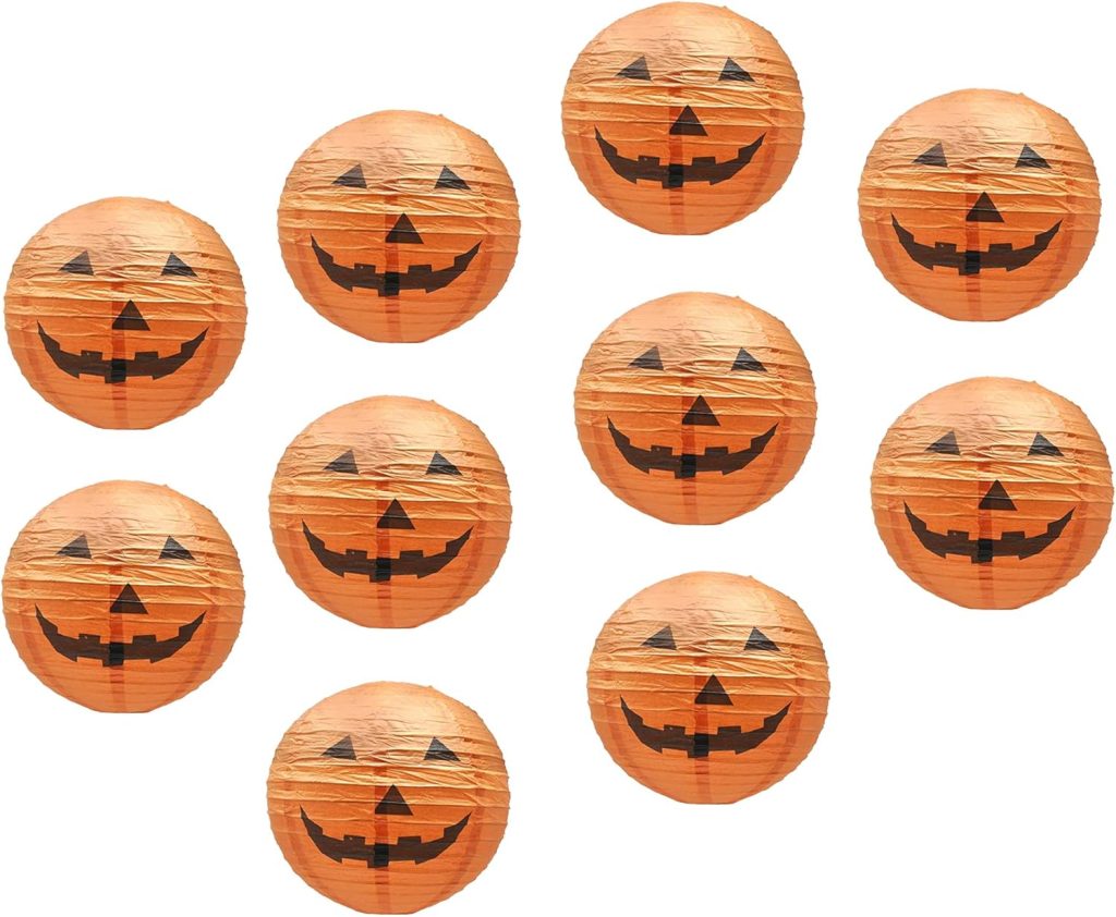 Mudra Crafts Hanging Pumpkin Lanterns Outdoor Indoor