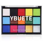 15 Colors Face Body Painting Palette, Washable Oil