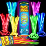 PartySticks Glow Sticks Party Supplies 100pk - 8 Inch