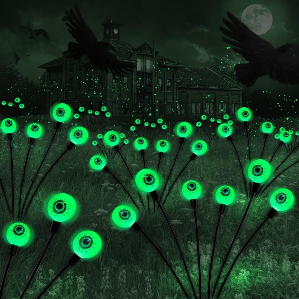 Halloween Decorations Outdoor Solar Scary Eyeball