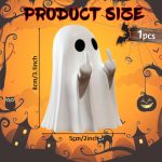 Halloween Ghost Figurine Ghost Decor, Funny Ghost