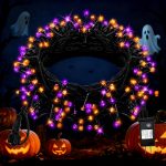 Halloween String Lights Plug in,33FT 100 LED String