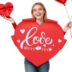 Valentine Heart Costumes, Adult Red Love Themed Costume