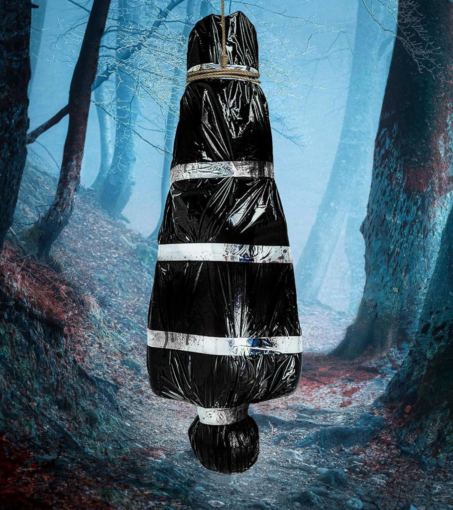 AnanBros 5ft Hanging Corpse Dead Victim Props Halloween