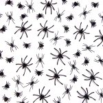 JIALWEN 120 Pieces Realistic Plastic Spiders 3 Sizes