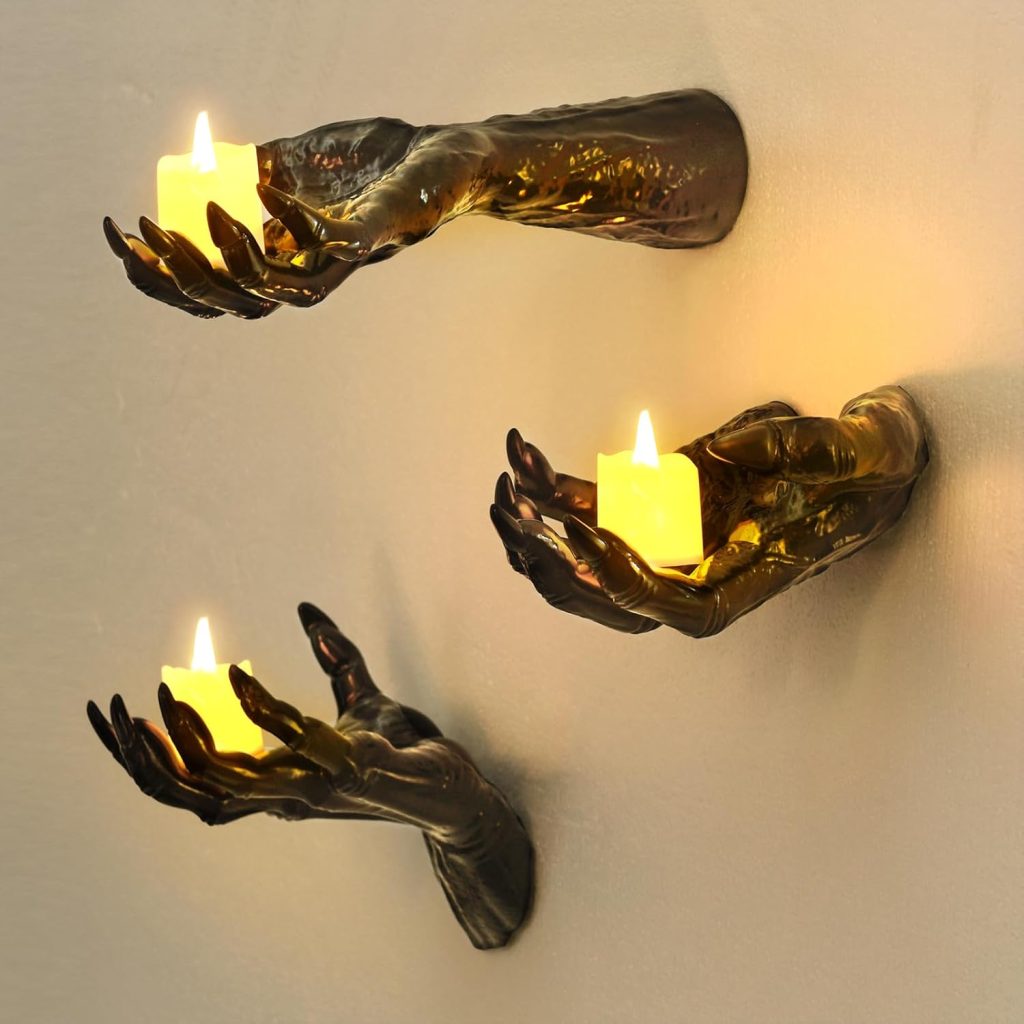 Halloween Decorations Indoor Gothic Decor: Pack of 3