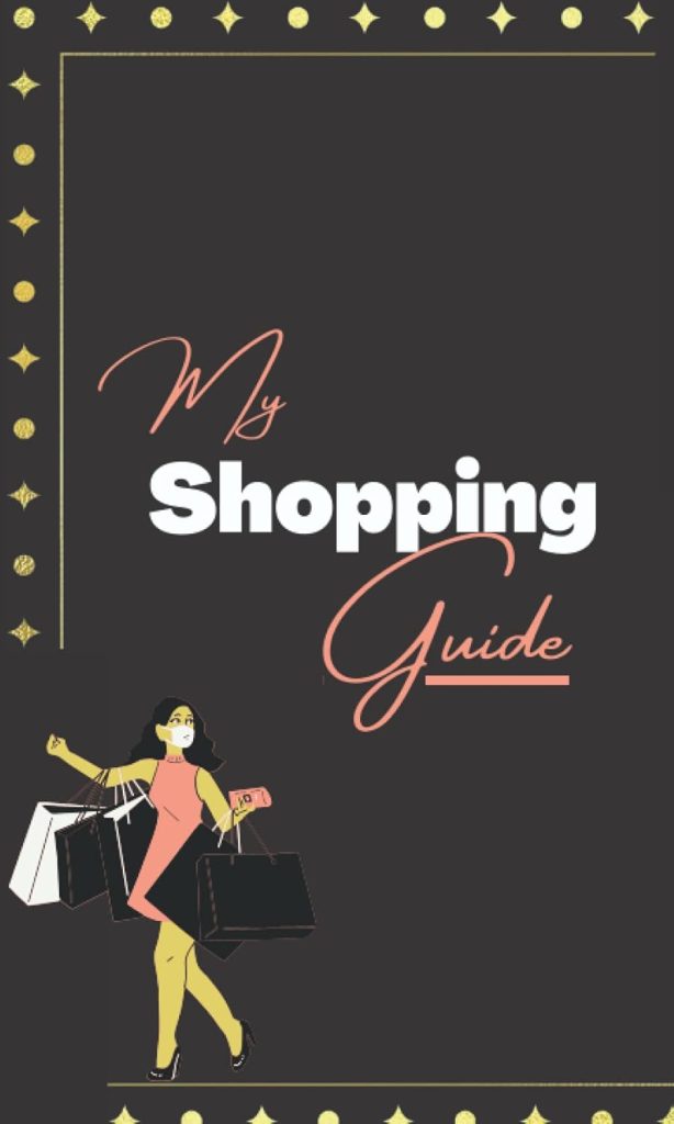 My shopping guide 120 page paper back shopping list