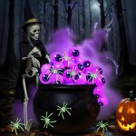 Halloween Witch Cauldron Set with Eyeball String