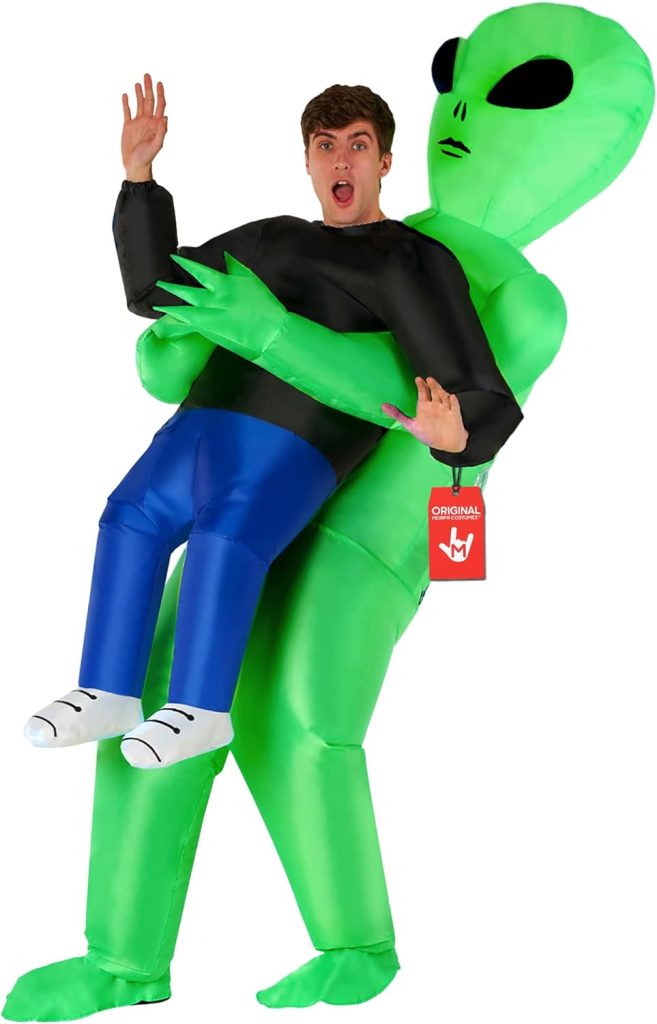 Morph Alien Costume, Inflatable Alien Costume Adult,