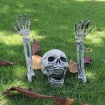 AISENO Realistic Skeleton Stakes Halloween Decorations