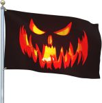 NASIAN Halloween Flag 3x5 Outdoor Double Sided Scary
