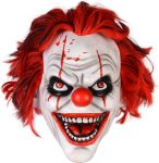 Scary Evil Clown Mask Halloween Horror Masks Full Head