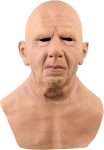Realistic Old Man Mask Bald Man Humen Face Masks