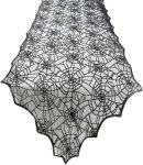 Halloween Table Runner Halloween Decorations Black Lace