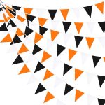 32Ft Orange Black White Graduation Party Decorations