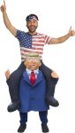 Morph Adult President Ride On Costume, Piggyback