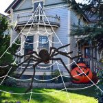 OCATO 200" Halloween Spider Web + 59" Giant Spider