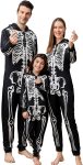 ANGELGGH Family Matching Halloween Onesie Pajamas,