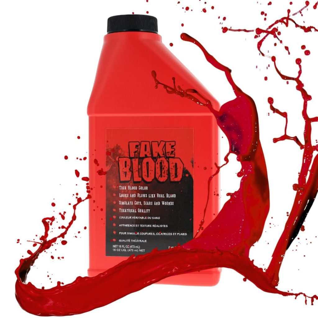 Fake Blood: True Blood Color, Looks & Flows Like Real
