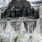 1500 sqft Halloween Spider Webs Decorations with 100