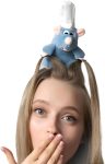 Rat Headband, Mouse Plush Cute Mouse Stuffed Animal