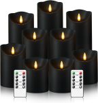 Flameless Candles with Remote, Battery Operated