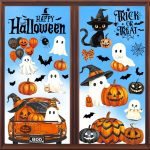 Halloween Window Clings Decorations, Ghost Stickers