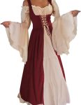 Abaowedding Womens's Medieval Renaissance Costume