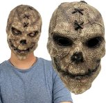 Unisex Retro Old Scary Skull Halloween Mask Cosplay