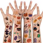 190 PCS Halloween Tattoos for Kids - Halloween Party