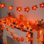 YEGUO 2 Packs Thanksgiving Decorations for Home, Fall