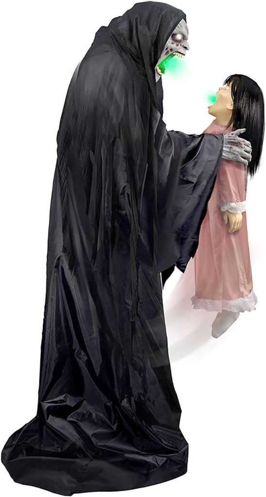 Haunted Hill Farm Soul Sucker Demon Reaper with Child