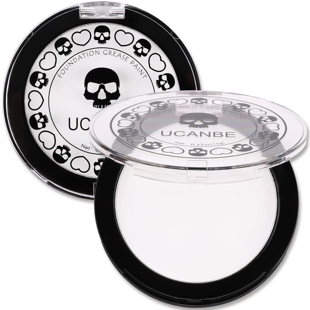 UCANBE Goth White Cream to Powder Foundation Makeup,