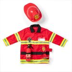Melissa & Doug Fire Chief Role Play Costume Dress-Up