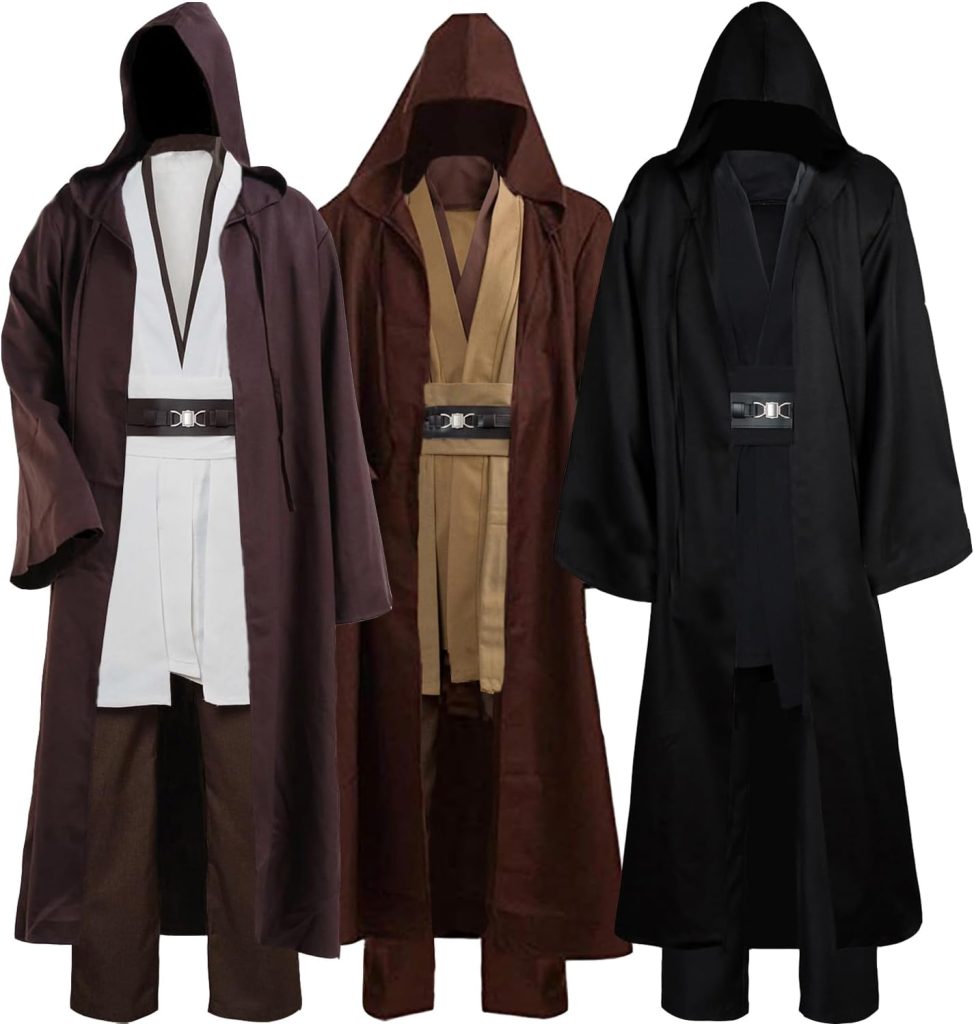 Laku Tunic Costume Men's Tunic Hooded Robe Full Set