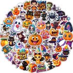 JCFIRE Halloween Stickers for Kids, 100 PCS Halloween