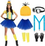 6 Pcs Women's Halloween Costume Accessories Set,