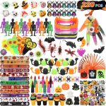 220Pcs Halloween Party Favors Bulk Set - Assorted