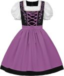 JerrisApparel Girl Dirndl Oktoberfest Costume Bavarian