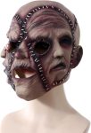 3 Face Halloween Horror Mask, Supersoft Creepy Scary