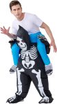 IHGYT Inflatable Skeleton Carry Me on The Shoulder