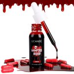 UCANBE Halloween Fake Vampire Blood Kit, 30ml Fresh