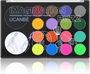 UCANBE Face Body Paint 18 Colors, Water Based Face