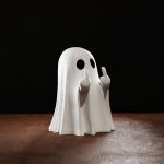 Halloween Ghost Figurine, Halloween Decorations Indoor,