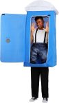 Hilarious Adult Porta Potty Halloween Costume with Fake