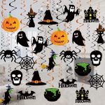 Tifeson Halloween Decorations Hanging Swirl - 36 PCS