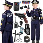 Tepsmigo Police Costume for Kids, Police Uniform for
