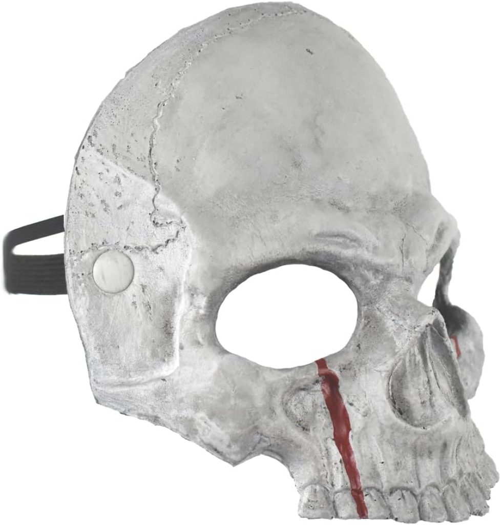 Foam Skull Face Mask Halloween Costume Accessory