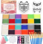 Face Painting Kit For Adult Party,22 Colors Face Paint